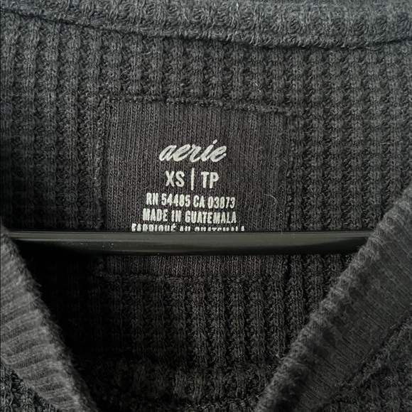 Aerie size XS waffle knit top - Picture 2 of 3